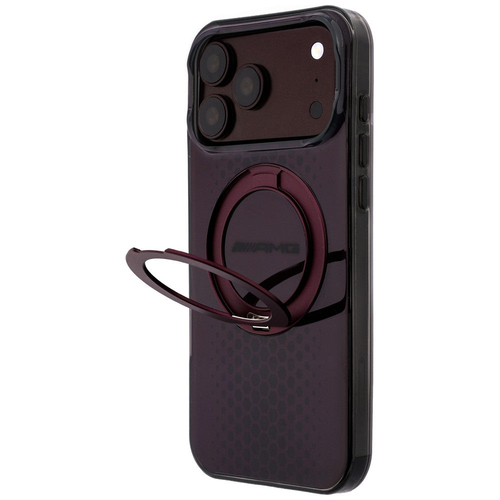 Mercedes AMG IML dvigubo sluoksnio miesto linijos dėklas su žiediniu stovu MagSafe skirtas iPhone 18 Pro Max / 17 Pro Max...