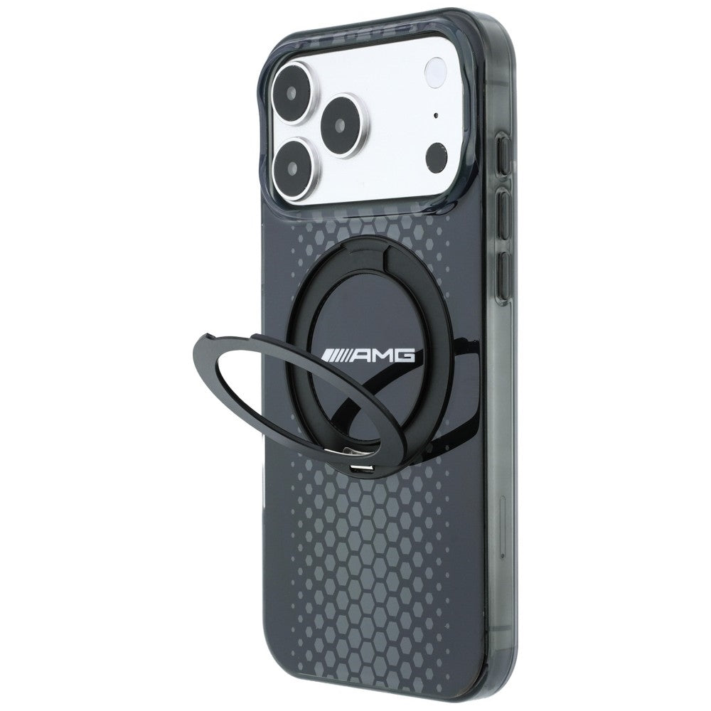 Mercedes AMG IML dvigubo sluoksnio miesto linijos dėklas su žiediniu stovu MagSafe skirtas iPhone 18 Pro Max / 17 Pro Max...