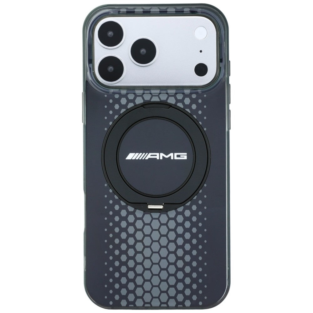 Mercedes AMG IML dvigubo sluoksnio miesto linijos dėklas su žiediniu stovu MagSafe skirtas iPhone 18 Pro Max / 17 Pro Max...