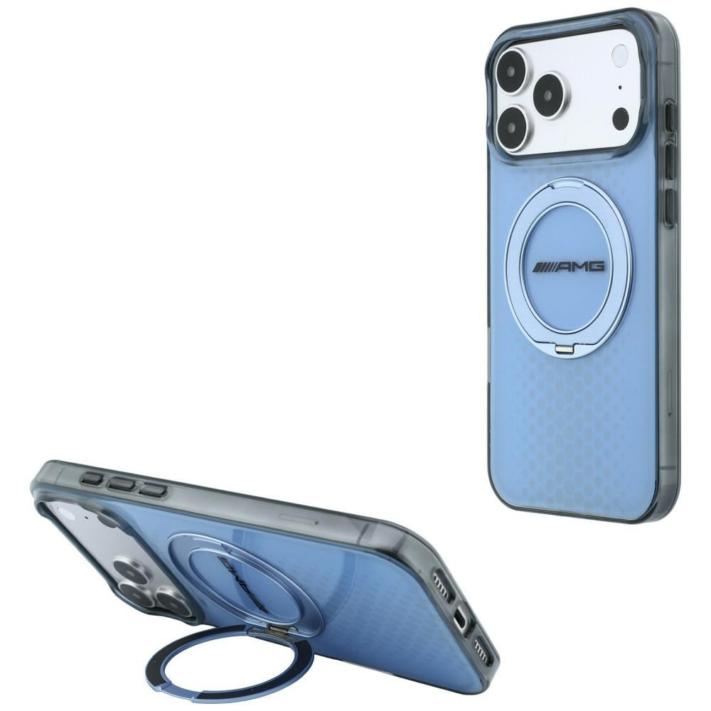 Mercedes AMG IML dvigubo sluoksnio miesto linijos dėklas su žiedo stovu MagSafe skirtas iPhone 18 Pro Max / 17 Pro Max -...