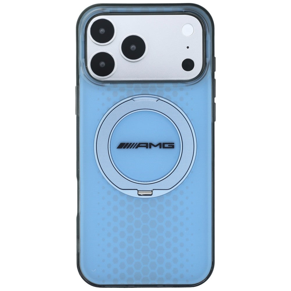 Mercedes AMG IML dvigubo sluoksnio miesto linijos dėklas su žiedo stovu MagSafe skirtas iPhone 18 Pro Max / 17 Pro Max -...