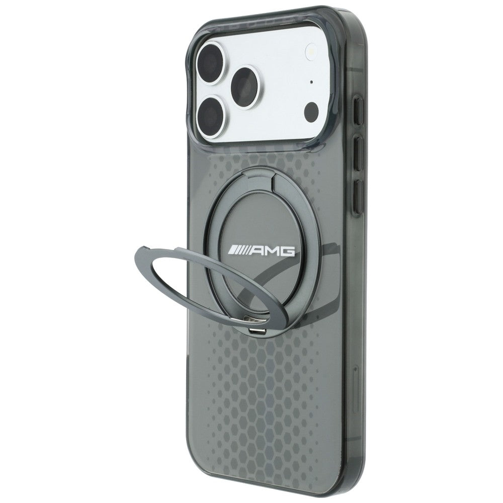 Mercedes AMG IML dvigubo sluoksnio miesto linijos dėklas su žiedo stovu MagSafe skirtas iPhone 18 Pro Max / 17 Pro Max -...
