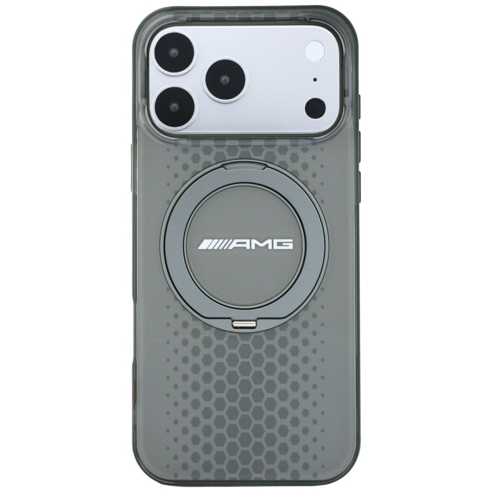 Mercedes AMG IML dvigubo sluoksnio miesto linijos dėklas su žiedo stovu MagSafe skirtas iPhone 18 Pro Max / 17 Pro Max -...