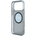Dėklas iPhone 18 Pro Max / 17 Pro Max - Mercedes AMG IML Transparent Bicolor Block MagSafe, juodas ir pilkas -- iPhone 18...