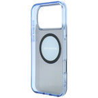 Dėklas Mercedes AMG IML Transparent Bicolor Block MagSafe, skirtas iPhone 18 Pro Max / 17 Pro Max - juodas ir mėlynas --...