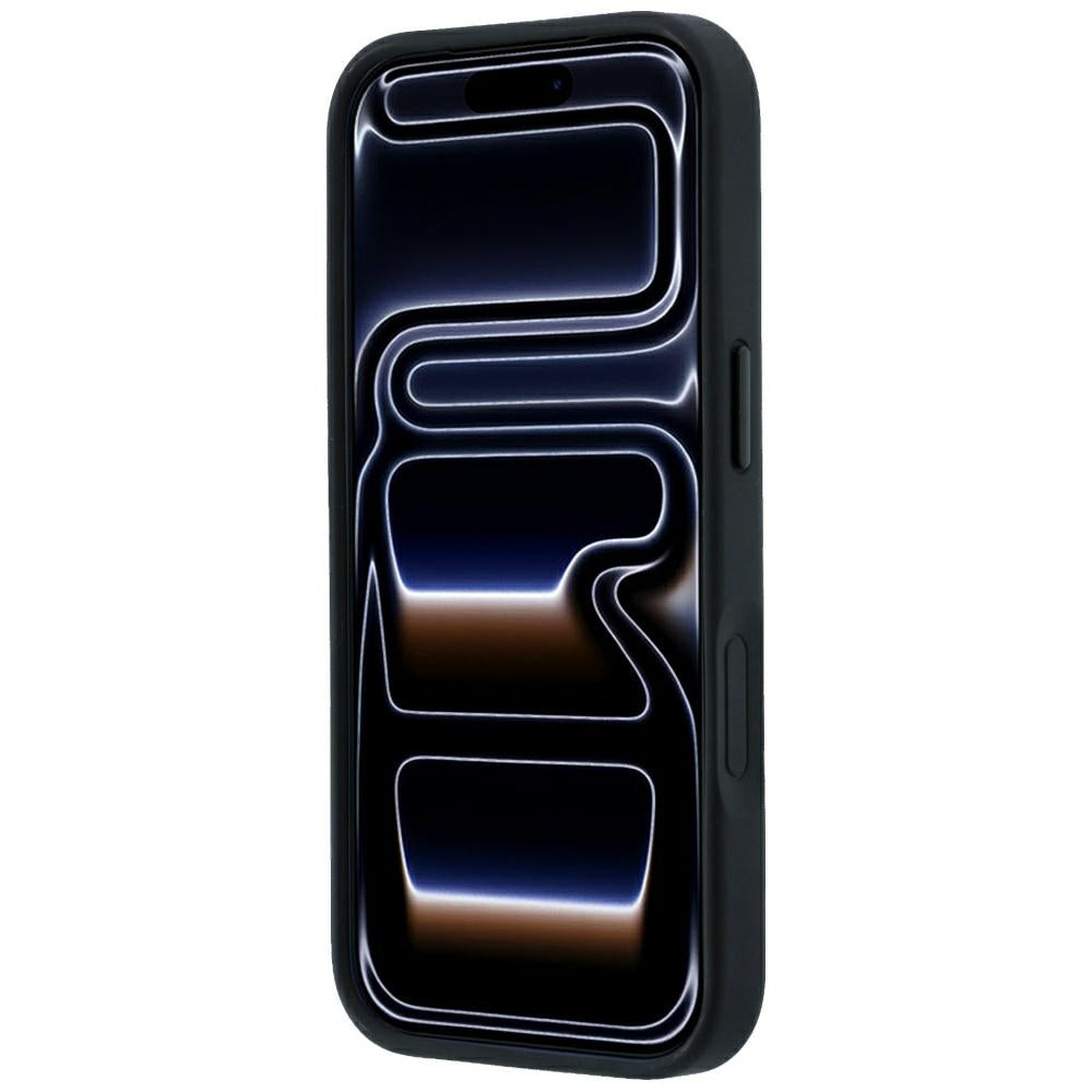 Dėklas BMW M Kevlar Blue Print Ring Metal Logo MagSafe, skirtas iPhone 18 Pro / 17 Pro - Juodas -- iPhone 18 Pro / iPhone...