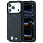 Dėklas BMW M Kevlar Blue Print Ring Metal Logo MagSafe, skirtas iPhone 18 Pro Max / 17 Pro Max - Juodas -- iPhone 18 Pro...