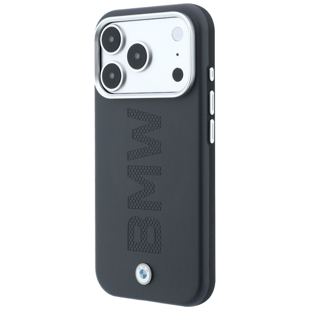 Dėklas BMW Sign Centered Deboss MagSafe, skirtas iPhone 18 Pro Max / 17 Pro Max - Pilkas -- iPhone 18 Pro Max / iPhone 17...