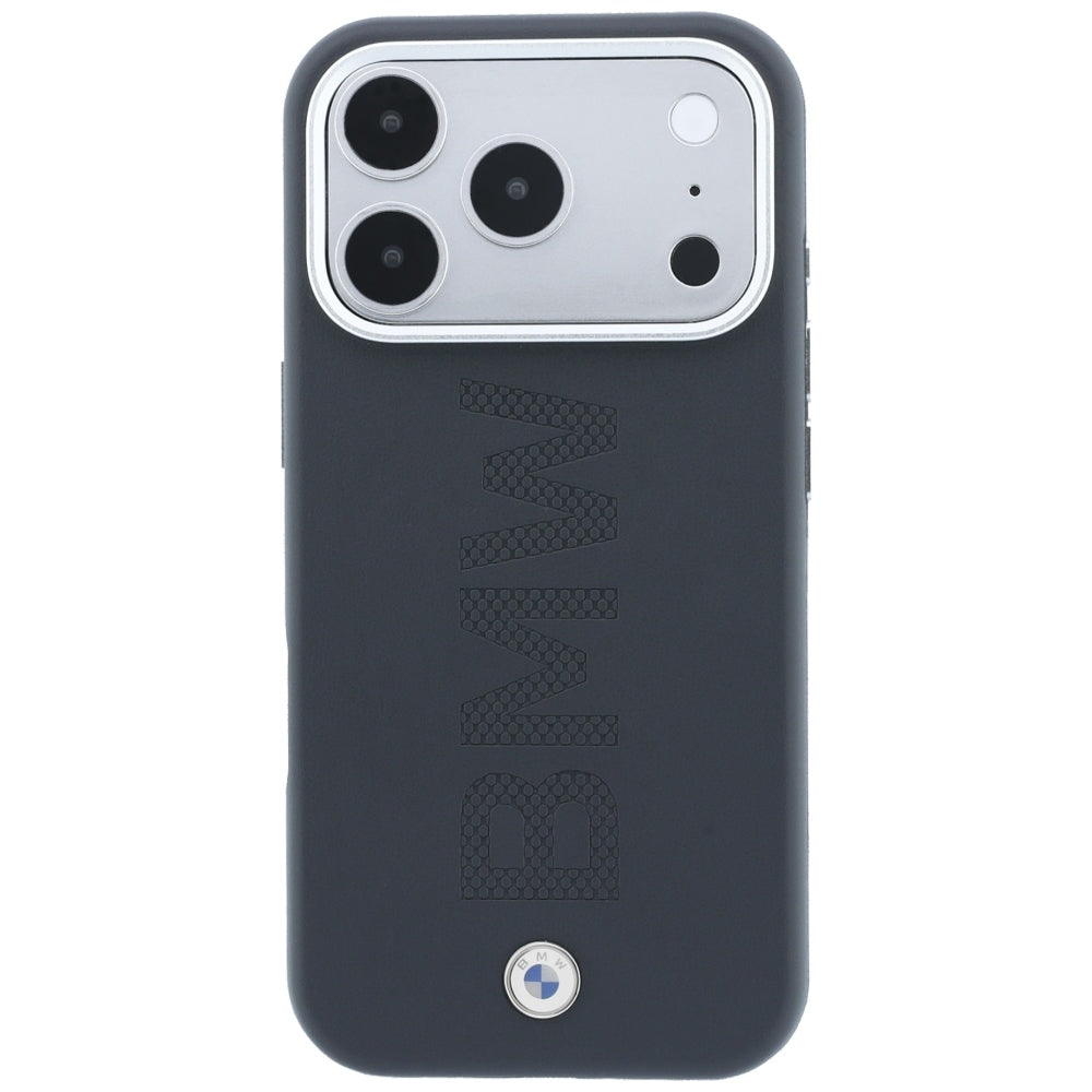 Dėklas BMW Sign Centered Deboss MagSafe, skirtas iPhone 18 Pro Max / 17 Pro Max - Pilkas -- iPhone 18 Pro Max / iPhone 17...