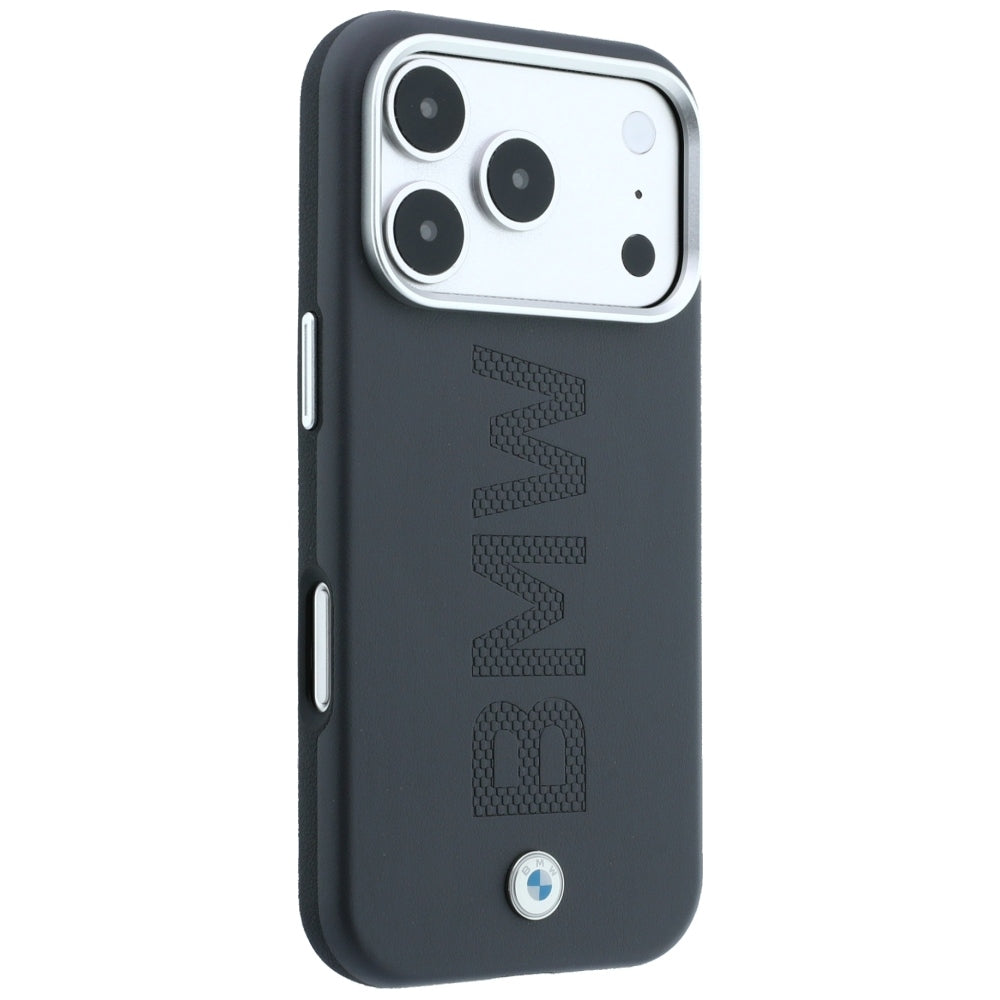 Dėklas BMW Sign Centered Deboss MagSafe, skirtas iPhone 18 Pro Max / 17 Pro Max - Pilkas -- iPhone 18 Pro Max / iPhone 17...