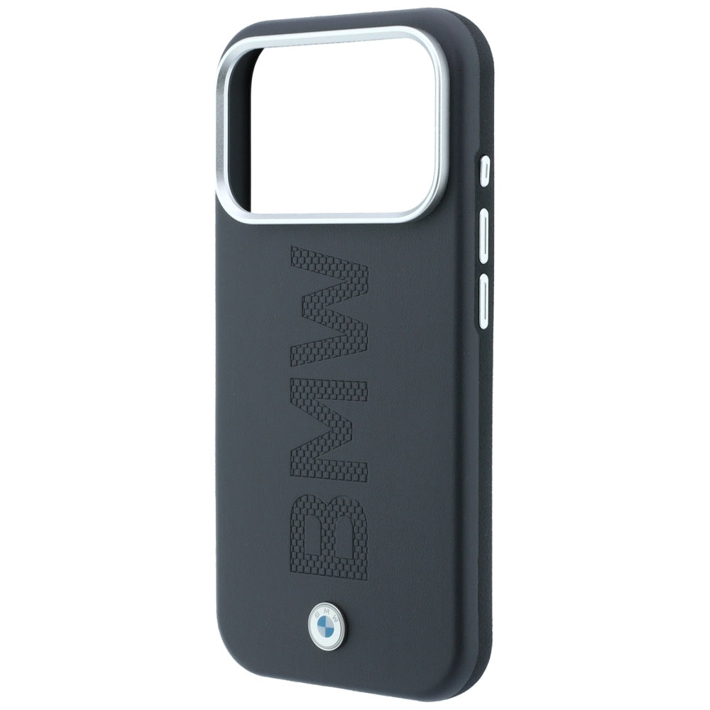 Dėklas BMW Sign Centered Deboss MagSafe, skirtas iPhone 18 Pro Max / 17 Pro Max - Pilkas -- iPhone 18 Pro Max / iPhone 17...