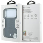 Dėklas BMW Sign Centered Deboss MagSafe, skirtas iPhone 18 Pro Max / 17 Pro Max - Pilkas -- iPhone 18 Pro Max / iPhone 17...