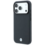 Dėklas BMW Sign Kevlar Metal Logo MagSafe, skirtas iPhone 18 Pro Max / 17 Pro Max - Tamsiai pilkas -- iPhone 18 Pro Max /...