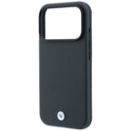Dėklas BMW Sign Kevlar Metal Logo MagSafe, skirtas iPhone 18 Pro Max / 17 Pro Max - Tamsiai pilkas -- iPhone 18 Pro Max /...