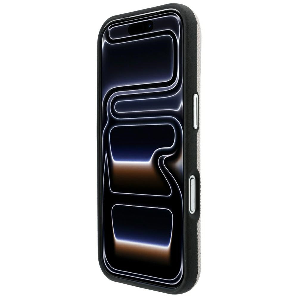 Dėklas Karl Lagerfeld Grained Embossed Ring & Kameo Logo MagSafe telefonams iPhone 18 Pro / 17 Pro - Smėlio -- iPhone 18...