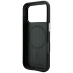 Dėklas Karl Lagerfeld Grained Embossed Ring & Kameo Logo MagSafe telefonams iPhone 18 Pro / 17 Pro - Juoda -- iPhone 18...
