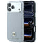 Dėklas Karl Lagerfeld Grained Karl Head Metal MagSafe telefonams iPhone 18 Pro / 17 Pro - Pilka -- iPhone 18 Pro / iPhone...