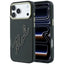 Dėklas Karl Lagerfeld IML Big Signature Resin Metal Frame telefonui iPhone 18 Pro / 17 Pro - juodas -- iPhone 18 Pro /...