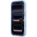 Dėklas Karl Lagerfeld Peekaboo Logo MagSafe telefonui iPhone 18 Pro / 17 Pro - šviesiai mėlynas -- iPhone 18 Pro / iPhone...