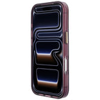 Dėklas Karl Lagerfeld Peekaboo Logo MagSafe telefonui iPhone 18 Pro Max / 17 Pro Max - bordo -- iPhone 18 Pro Max /...