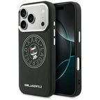 Dėklas Karl Lagerfeld Point & Choupette Sketch MagSafe skirtas iPhone 18 Pro Max / 17 Pro Max - Juodas -- iPhone 18 Pro...