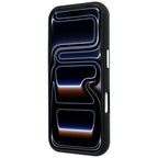 Dėklas Karl Lagerfeld Saffiano Small Script Metal Logo MagSafe skirtas iPhone 18 Pro / 17 Pro - Juodas -- iPhone 18 Pro /...