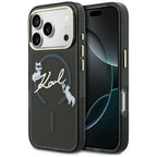 Dėklas Karl Lagerfeld Script Logo MagSafe, skirtas iPhone 18 Pro Max / 17 Pro Max - Juodas -- iPhone 18 Pro Max / iPhone...