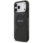 Dėklas AMG IML Double Layer Rhombs MagSafe telefonui iPhone 18 Pro Max / 17 Pro Max - juodas ir raudonas -- iPhone 18 Pro...