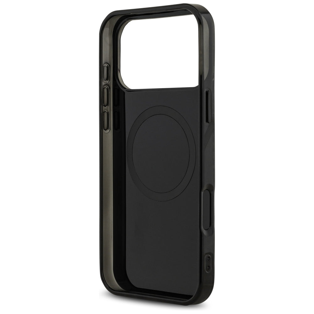 Dėklas AMG IML Double Layer Rhombs MagSafe telefonui iPhone 18 Pro Max / 17 Pro Max - juodas ir raudonas -- iPhone 18 Pro...