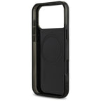 Dėklas AMG IML Double Layer Rhombs MagSafe telefonui iPhone 18 Pro Max / 17 Pro Max - juodas ir raudonas -- iPhone 18 Pro...