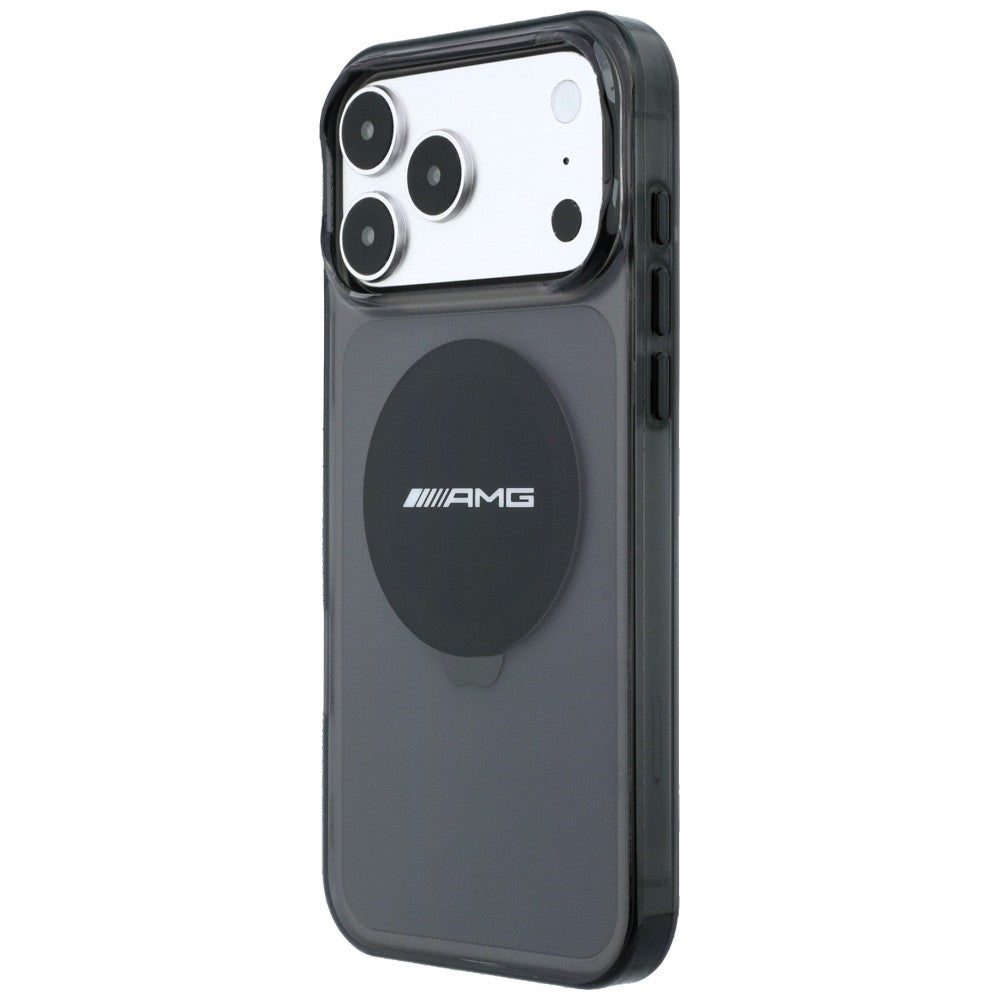 Dėklas Mercedes AMG IML Transparent Bicolor Block MagSafe, skirtas iPhone 18 Pro Max / 17 Pro Max - juodas -- iPhone 18...