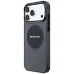 Dėklas Mercedes AMG IML Transparent Bicolor Block MagSafe, skirtas iPhone 18 Pro Max / 17 Pro Max - juodas -- iPhone 18...
