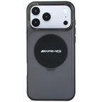 Dėklas Mercedes AMG IML Transparent Bicolor Block MagSafe, skirtas iPhone 18 Pro Max / 17 Pro Max - juodas -- iPhone 18...