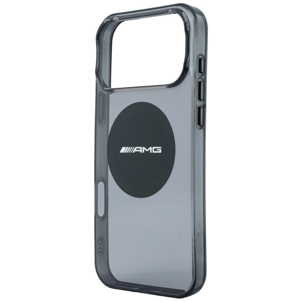 Dėklas Mercedes AMG IML Transparent Bicolor Block MagSafe, skirtas iPhone 18 Pro Max / 17 Pro Max - juodas -- iPhone 18...
