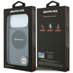 Dėklas Mercedes AMG IML Transparent Bicolor Block MagSafe, skirtas iPhone 18 Pro Max / 17 Pro Max - juodas -- iPhone 18...
