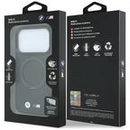 Dėklas BMW Kevlar Ring Stand 360 MagSafe, skirtas iPhone 18 Pro / 17 Pro - Juodas -- iPhone 18 Pro / iPhone 17 Pro