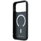 Dėklas BMW Kevlar Ring Stand 360 MagSafe, skirtas iPhone 18 Pro Max / 17 Pro Max - Tamsiai pilkas -- iPhone 18 Pro Max /...
