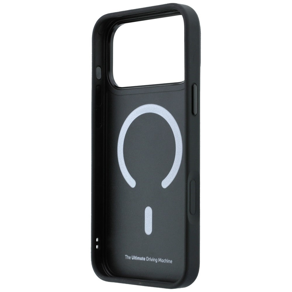 Dėklas BMW Kevlar Ring Stand 360 MagSafe, skirtas iPhone 18 Pro Max / 17 Pro Max - Tamsiai pilkas -- iPhone 18 Pro Max /...