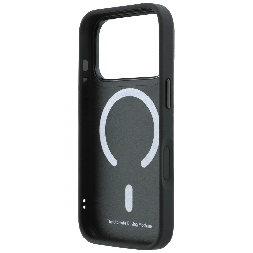 Dėklas BMW Kevlar Ring Stand 360 MagSafe, skirtas iPhone 18 Pro Max / 17 Pro Max - Juodas -- iPhone 18 Pro Max / iPhone...