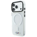 Dėklas BMW M IML Frosted Metal Logo & Trims MagSafe skirtas iPhone 18 Pro / 17 Pro - Skaidrus -- iPhone 18 Pro / iPhone...