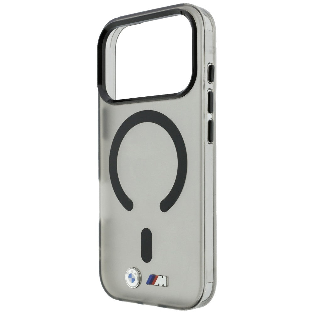 Dėklas BMW M IML Frosted Metal Logo & Trims MagSafe skirtas iPhone 18 Pro Max / 17 Pro Max - Juodas -- iPhone 18 Pro Max...