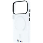 Dėklas BMW M IML Frosted Metal Logo & Trims MagSafe skirtas iPhone 18 Pro Max / 17 Pro Max - Skaidrus -- iPhone 18 Pro...