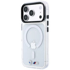 Dėklas BMW M IML Glossy Metal Logo & Trims MagSafe, skirtas iPhone 18 Pro Max / 17 Pro Max - Skaidrus -- iPhone 18 Pro...
