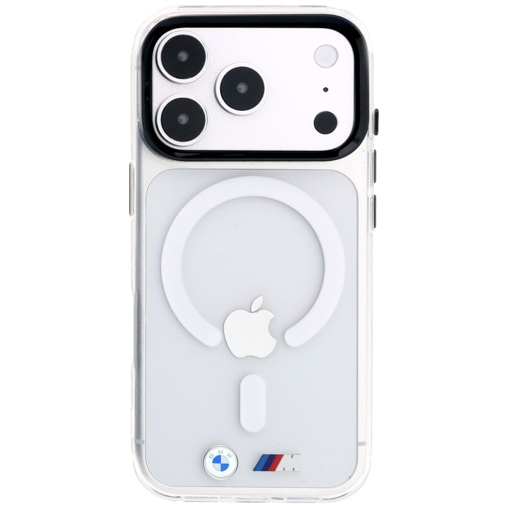 Dėklas BMW M IML Glossy Metal Logo & Trims MagSafe, skirtas iPhone 18 Pro Max / 17 Pro Max - Skaidrus -- iPhone 18 Pro...