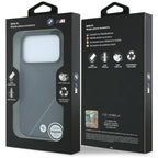Dėklas BMW M Tire Track with Silver Line MagSafe, skirtas iPhone 18 Pro / 17 Pro - Tamsiai pilkas -- iPhone 18 Pro /...