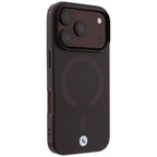Dėklas BMW Sign Frosted IML & Metal Logo MagSafe, skirtas iPhone 18 Pro / 17 Pro - Bordo -- iPhone 18 Pro / iPhone 17 Pro