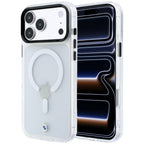 Dėklas BMW Sign Frosted IML & Metal Logo MagSafe, skirtas iPhone 18 Pro Max / 17 Pro Max - Skaidri -- iPhone 18 Pro Max /...