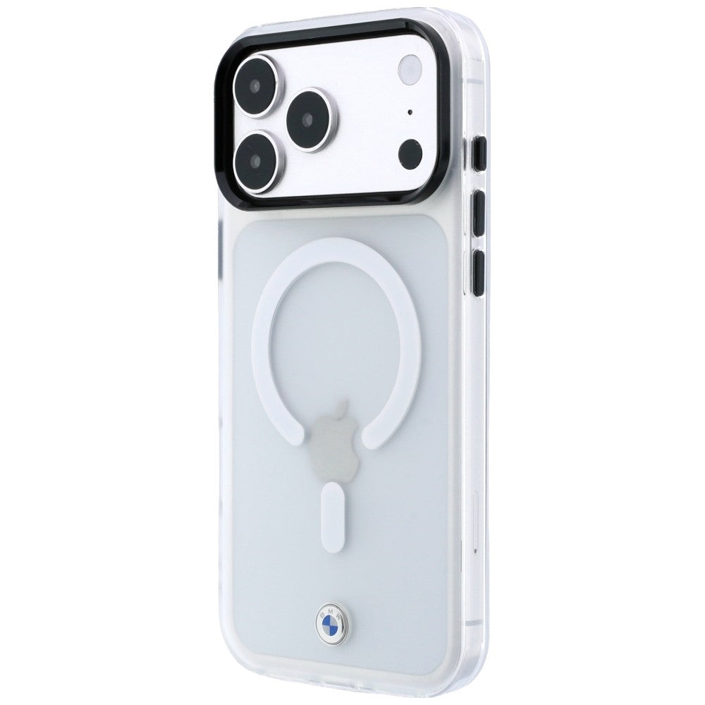 Dėklas BMW Sign Frosted IML & Metal Logo MagSafe, skirtas iPhone 18 Pro Max / 17 Pro Max - Skaidri -- iPhone 18 Pro Max /...