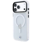 Dėklas BMW Sign Frosted IML & Metal Logo MagSafe, skirtas iPhone 18 Pro Max / 17 Pro Max - Skaidri -- iPhone 18 Pro Max /...