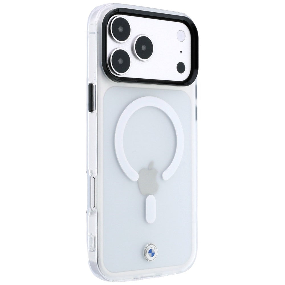 Dėklas BMW Sign Frosted IML & Metal Logo MagSafe, skirtas iPhone 18 Pro Max / 17 Pro Max - Skaidri -- iPhone 18 Pro Max /...